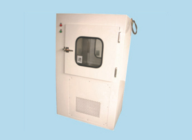 Air shower transfer box